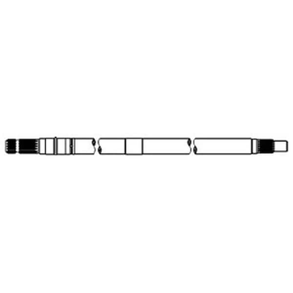 Aftermarket New 1000 RPM PTO Shaft Fits John Deere 4555 4560 4650 4755 4760 4955 Plus R80883 - main